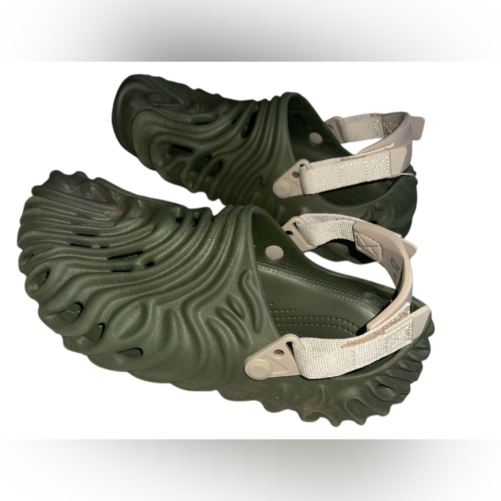 🔥 Crocs Pollex Clog by Salehe Bembury – Army Green (W9 / M7) - Picture 2 of 11